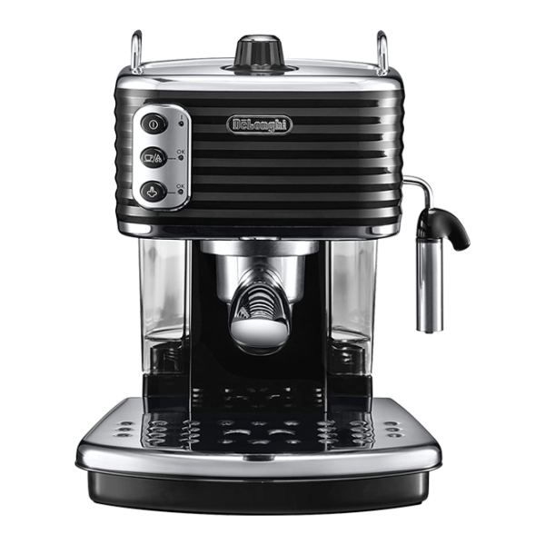Кофеварка Эспрессо Delonghi ECZ351BK 1.4 л/ Хром Черный photo 2