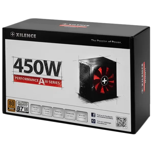 Блок питания Xilence XP450R11 80+ Bronze/ 450 Вт photo 4