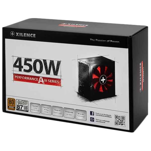 Блок питания Xilence XP450R11 80+ Bronze/ 450 Вт photo 4