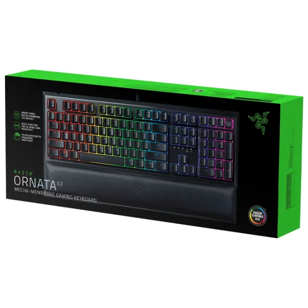Клавиатура Razer Ornata V2 Проводная/ Черный photo 6