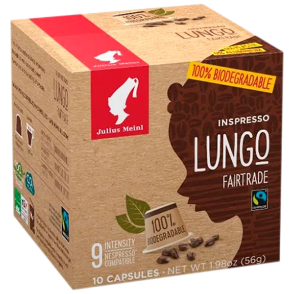 Кофе Julius Meinl Lungo Fairtrade Капсулы/ Nespresso/ 10 капсул photo 2