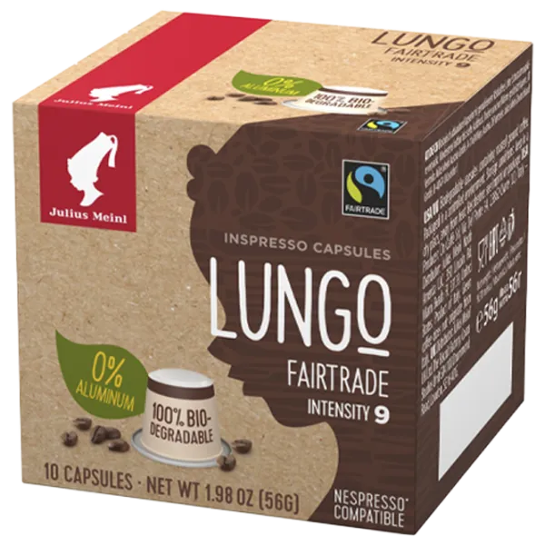 Кофе Julius Meinl Lungo Fairtrade Капсулы/ Nespresso/ 10 капсул photo 3