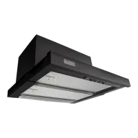 Hotă Gefest BO 4501 K21 Telescopic/ Black/ Gray photo 2