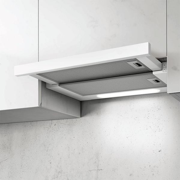 Hotă Elica Elite 14 LUX WH/A/60 Telescopică/ White/ Gray photo 3