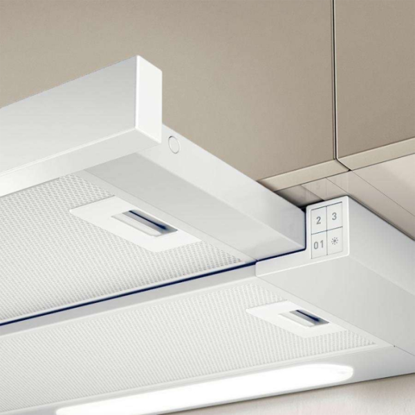 Hotă Elica Elite 14 LUX WH/A/60 Telescopică/ White/ Gray photo 4