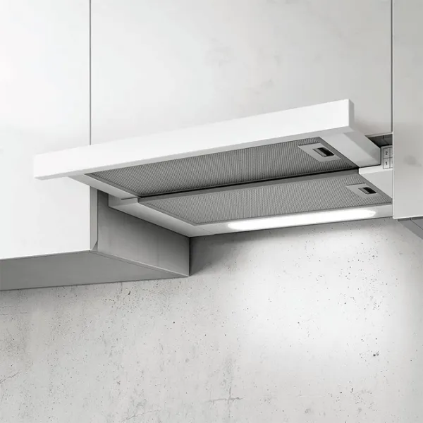 Hotă Elica Elite 14 LUX WH/A/50 Telescopică/ White/ Gray photo 3