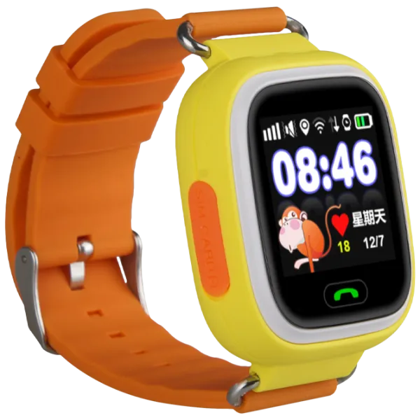 Ceas pentru copii Bubble GW100 1.22"/ Yellow photo 3