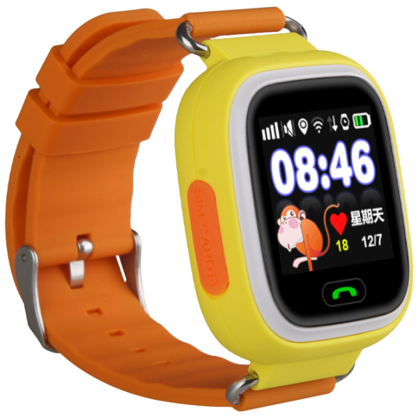 Ceas pentru copii Bubble GW100 1.22"/ Yellow photo 3