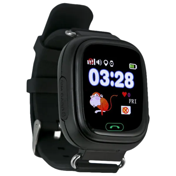 Ceas pentru copii Bubble GW100 1.22"/ Black photo 2