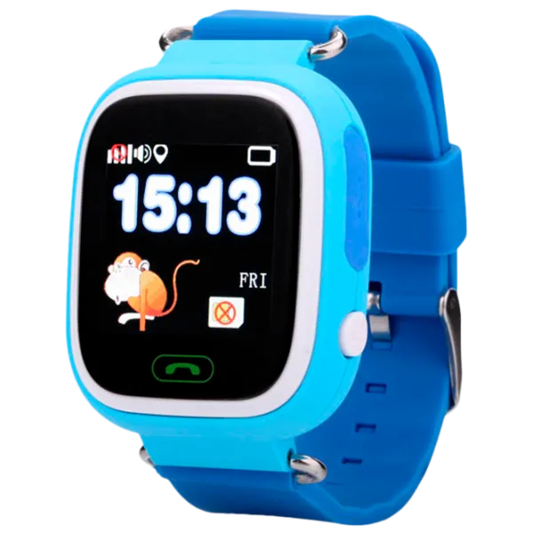 Ceas pentru copii Bubble GW100 1.22"/ Blue photo 3