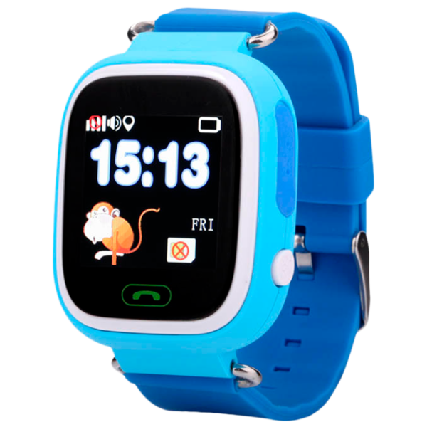 Ceas pentru copii Bubble GW100 1.22"/ Blue photo 3