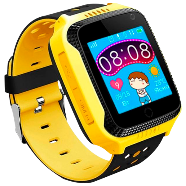 Детские часы с GPS Bubble GW500S 1.44"/ Желтый photo 2