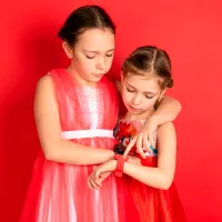 Детские часы Elari KidPhone Fresh 1.3"/ Красный photo 6