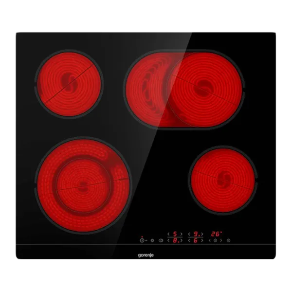Plită Gorenje ECT 643 BSC Electrică/ Black photo 2