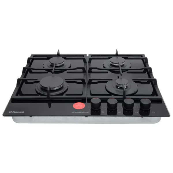 Plită încorporabilă pe gaz Hansa BHKS610505 Black photo 2