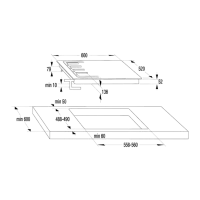 Plită Gorenje GW 641 CLB Gaz/ Black photo 3