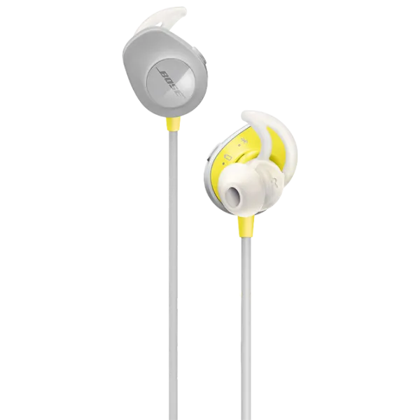 Наушники Bose SoundSport Желтый Серый Беспроводные/ Спорт photo 3
