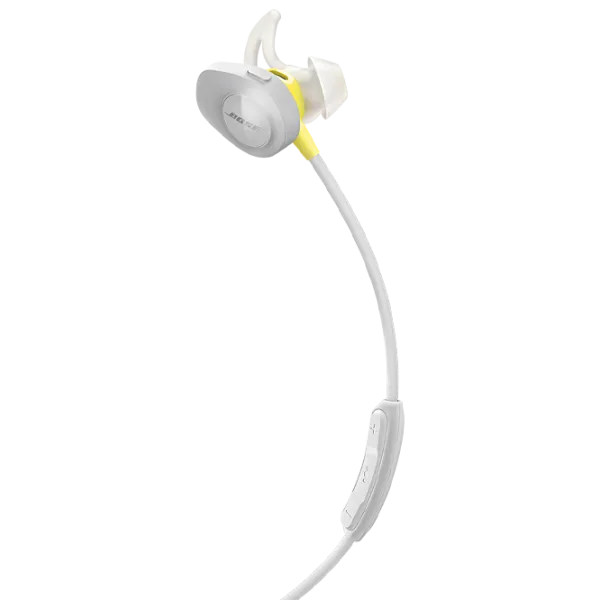 Наушники Bose SoundSport Желтый Серый Беспроводные/ Спорт photo 4