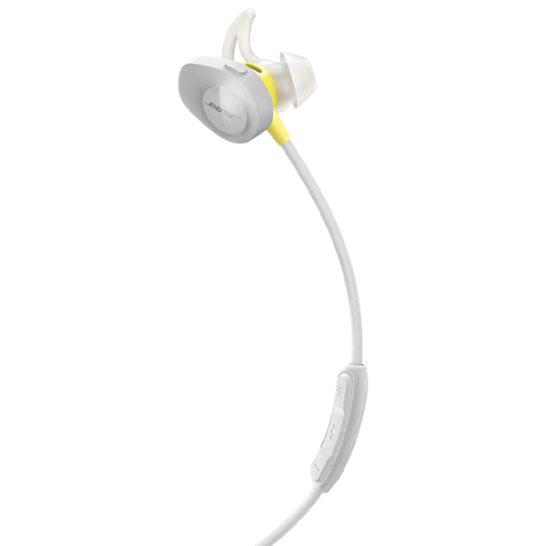 Наушники Bose SoundSport Желтый Серый Беспроводные/ Спорт photo 4
