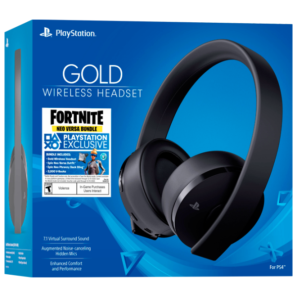Căști Sony PS4 Gold Edition Black Fără fir/ Gaming photo 9 Căști Sony PS4 Gold Edition Black Fără fir/ Gaming photo 9