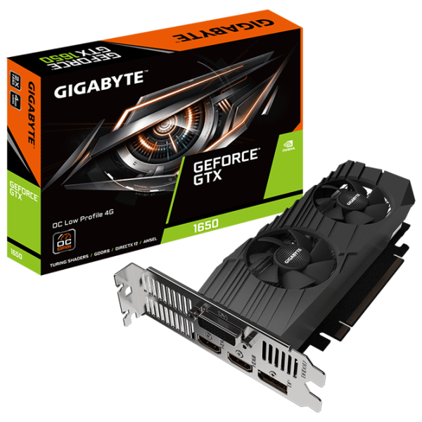 Видеокарта Gigabyte GeForce GTX 1650 OC Low Profile PCI Express 3.0 / 4 ГБ photo 6