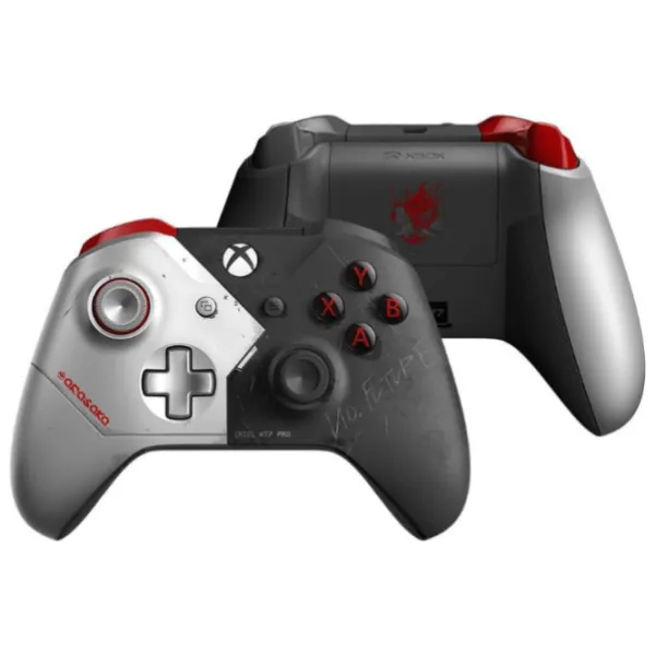 Геймпад Microsoft Special Edition Cyberpunk 2077 Беспроводные / 17 buttons / Серый photo 5