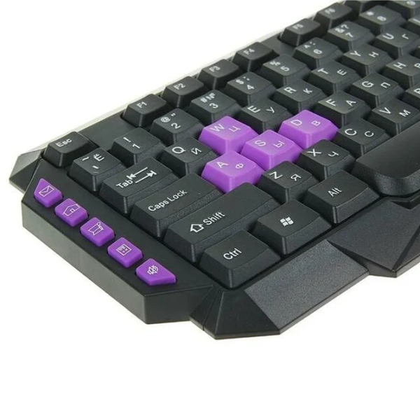 Tastatură Qumo Desert Eagle Pro Cu fir/ Black photo 2 Tastatură Qumo Desert Eagle Pro Cu fir/ Black photo 2