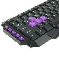 Tastatură Qumo Desert Eagle Pro Cu fir / Black photo 2