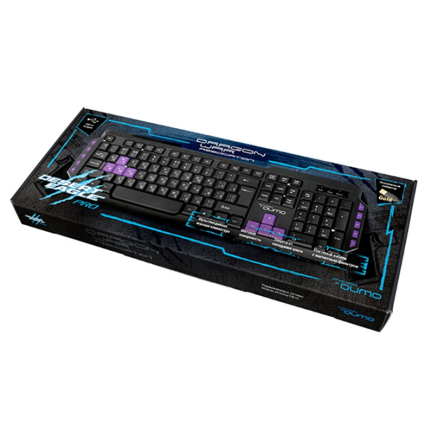 Tastatură Qumo Desert Eagle Pro Cu fir/ Black photo 3 Tastatură Qumo Desert Eagle Pro Cu fir/ Black photo 3