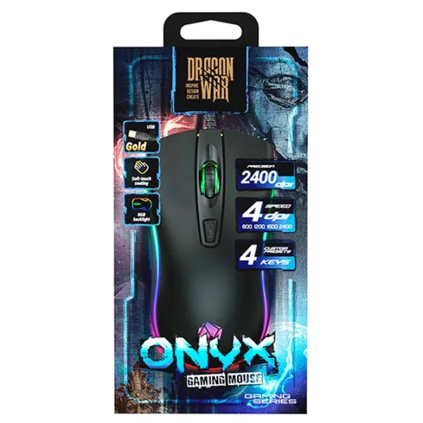 Мышь Qumo Onyx RGB USB/ Черный photo 4