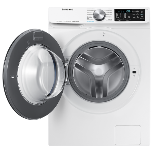 Стиральная машина Samsung WW80R62LVFWDLP 8 кг / 1200 об/мин / Белый photo 5