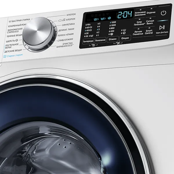Стиральная машина Samsung WW80R62LVFWDLP 8 кг / 1200 об/мин / Белый photo 7