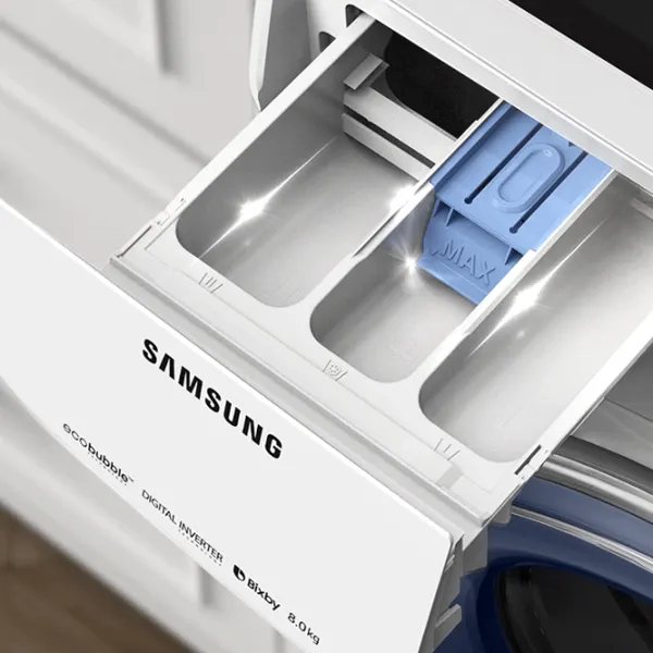 Стиральная машина Samsung WW80R62LVFWDLP 8 кг / 1200 об/мин / Белый photo 8