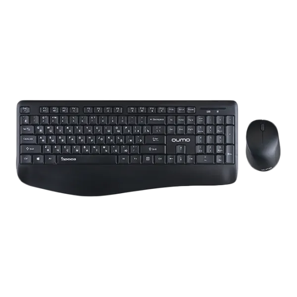 Tastatura & Mouse Qumo Space Fără fir/ Black photo 5