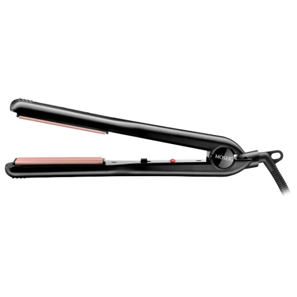 Placă de îndreptat părul Moser Wide Base 4491-0050 45 W/ Black photo 2
