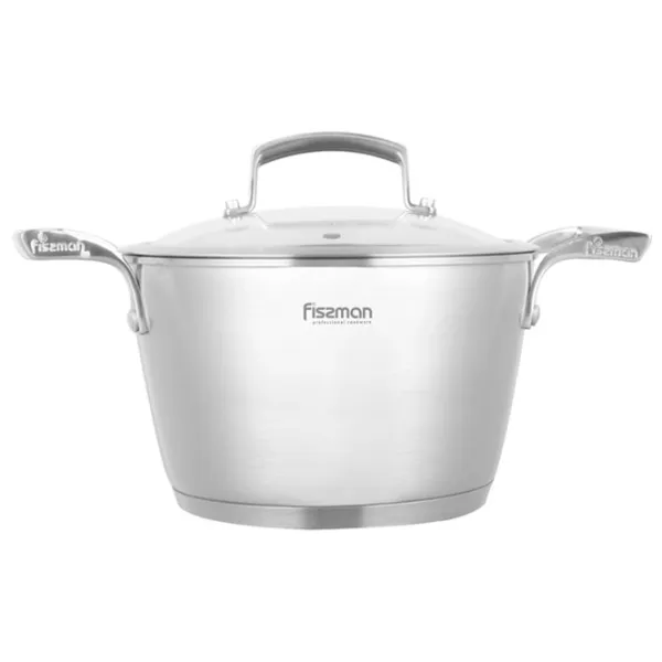 Кастрюля Fissman 5363 3.2 л Нержавеющая сталь/ Стальной photo 2