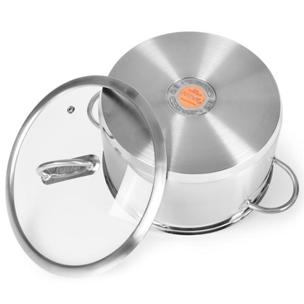 Cratiță Fissman 5424 6.3 l Oțel inoxidabil/ Steel photo 3