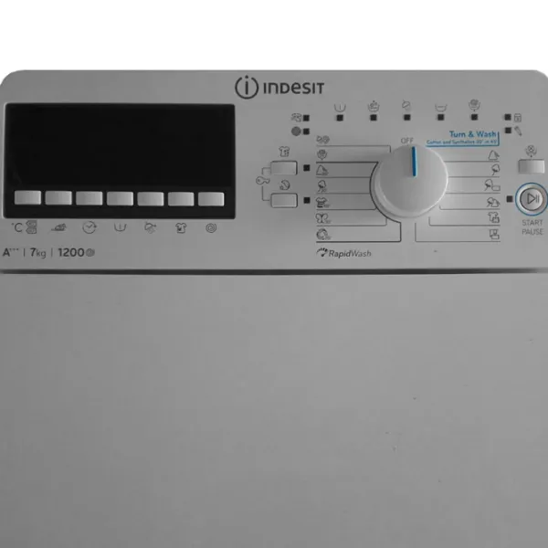 Стиральная машина Indesit BTW E71253P EU 7 кг / 1200 об/мин / Белый photo 7