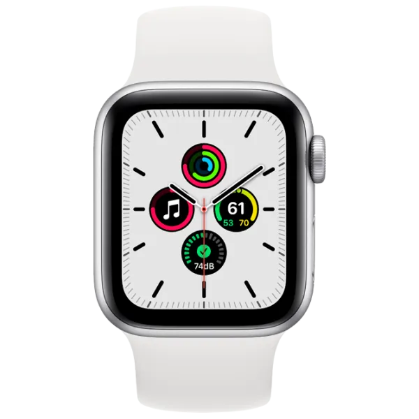 Ceas inteligent Apple Watch SE 1.57"/ MYDM2/ Silver photo 2 Ceas inteligent Apple Watch SE 1.57"/ MYDM2/ Silver photo 2