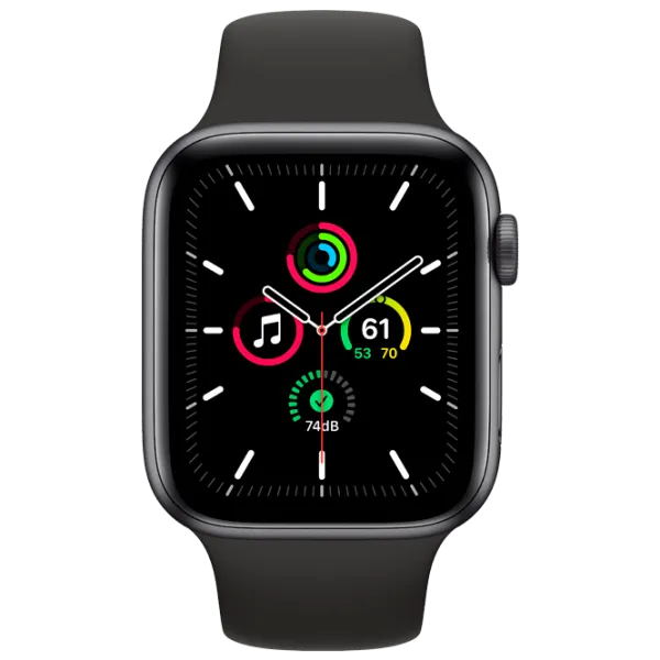 Ceas inteligent Apple Watch SE 1.78"/ MYDT2/ Space Gray photo 2 Ceas inteligent Apple Watch SE 1.78"/ MYDT2/ Space Gray photo 2
