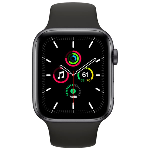 Ceas inteligent Apple Watch SE 1.78"/ MYDT2/ Space Gray photo 2 Ceas inteligent Apple Watch SE 1.78"/ MYDT2/ Space Gray photo 2