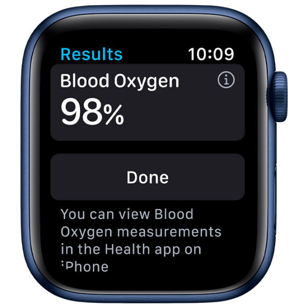Ceas inteligent Apple Watch Series 6 1.78"/ (M00J3)/ Blue photo 3 Ceas inteligent Apple Watch Series 6 1.78"/ (M00J3)/ Blue photo 3