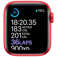 Ceas inteligent Apple Watch Series 6 1.78"/ M00M3/ Red photo 4