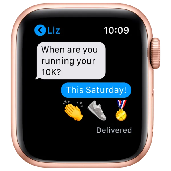 Ceas inteligent Apple Watch Series 6 1.57"/ (MG123)/ Gold photo 5 Ceas inteligent Apple Watch Series 6 1.57"/ (MG123)/ Gold photo 5