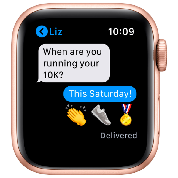 Ceas inteligent Apple Watch Series 6 1.57"/ (MG123)/ Gold photo 5 Ceas inteligent Apple Watch Series 6 1.57"/ (MG123)/ Gold photo 5