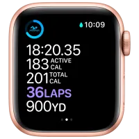 Ceas inteligent Apple Watch Series 6 1.78"/ (M00E3)/ Gold photo 4