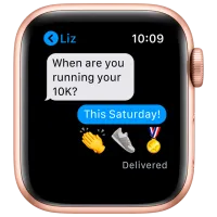 Ceas inteligent Apple Watch Series 6 1.78"/ (M00E3)/ Gold photo 5