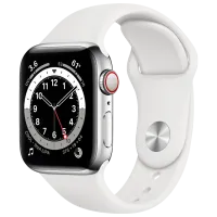 Ceas inteligent Apple Watch Series 6 1.57"/ (MG283)/ Silver photo 2