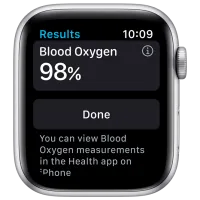 Ceas inteligent Apple Watch Series 6 1.57"/ (MG283)/ Silver photo 3