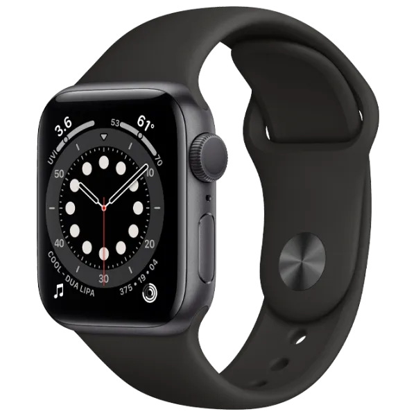 Умные часы Apple Watch Series 6 1.57"/ MG133/ Космос Серый photo 2 Умные часы Apple Watch Series 6 1.57"/ MG133/ Космос Серый photo 2